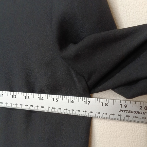 Banana Republic women's tie sleeve shift dress Size 6 Petite Black - Picture 6 of 7